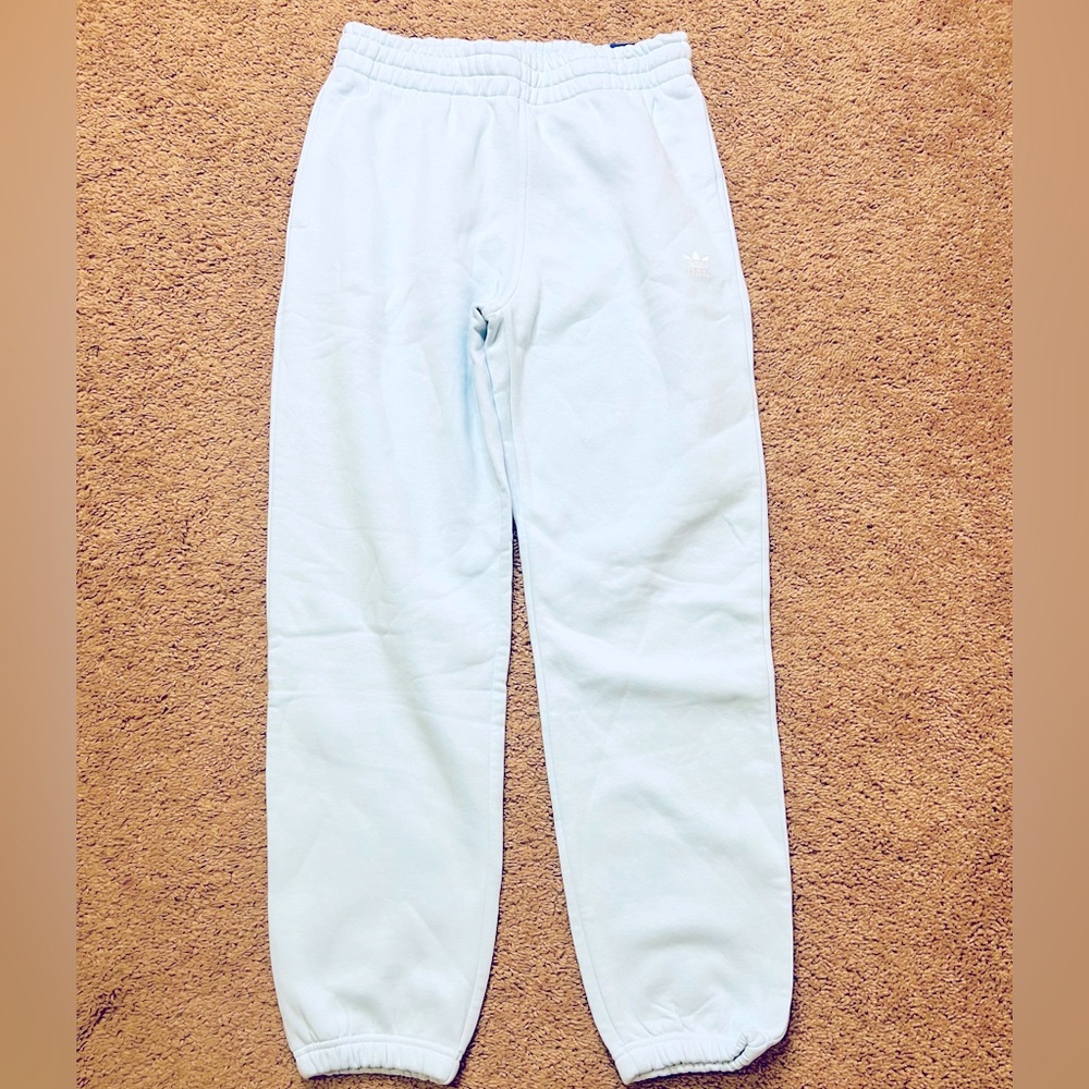 BNWT Women’s Adidas Sweatpants, Size Medium , light blue, NEW